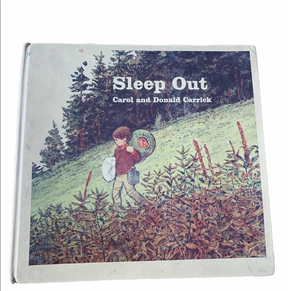 Sleep Out by Carol & Donald Carrick vintage hardback book